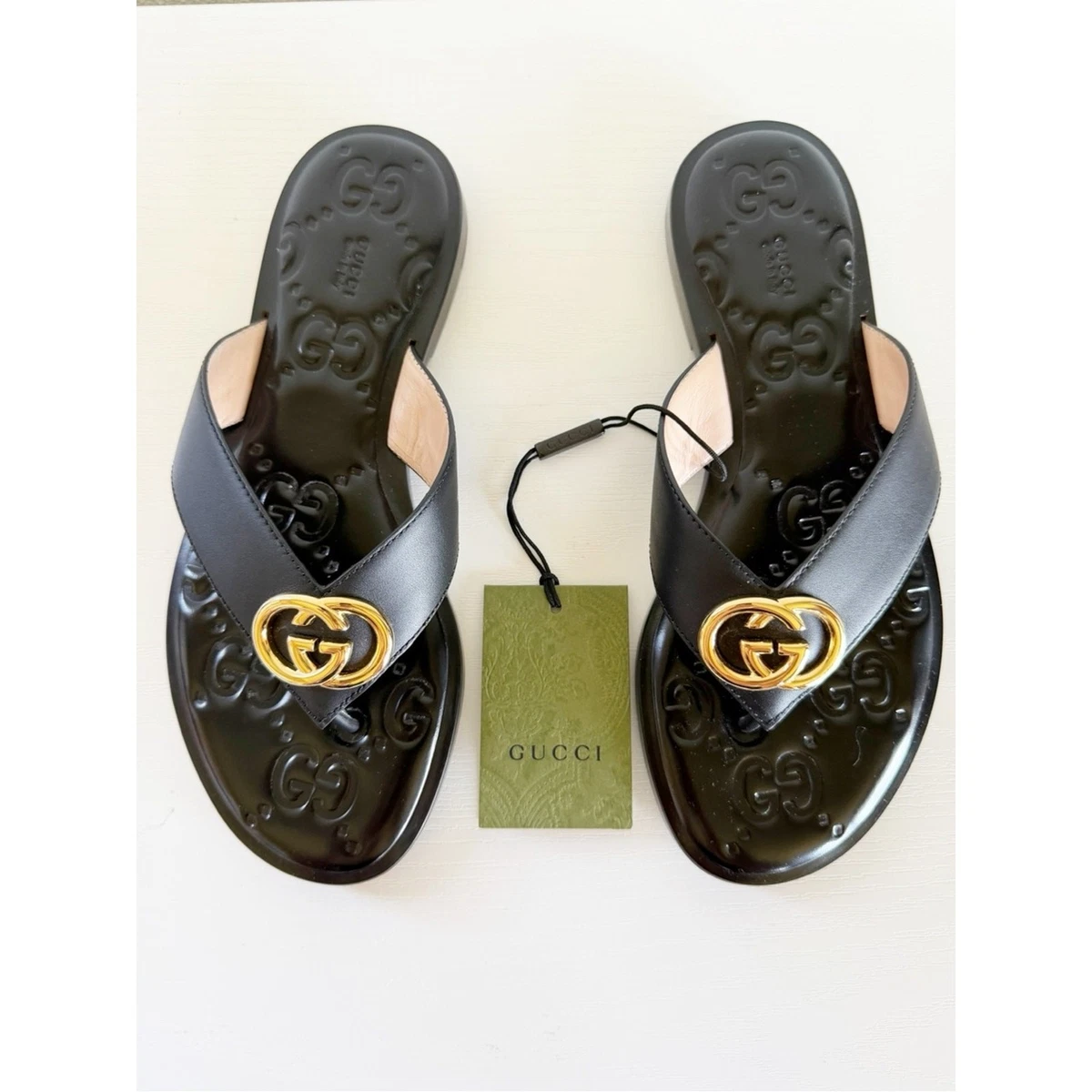 Gucci Gg Sandals In Women's Sandals & Flip Flops for sale | eBay