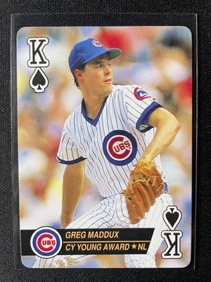 1993 U.S. Playing Card Co. Baseball Aces Greg Maddux Cubs!!!