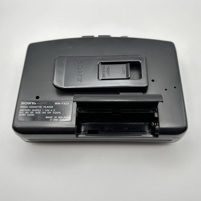 Sony Walkman WM-FX21 AM/FM Cassette Player - New Belt