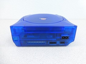 Custom Clear Blue Sega Dreamcast Console New Shell - TESTED
