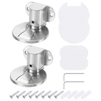 Magnet TüRstopper, Verstellbar, Silber, 2 St., FüR Schlafzimmer/BüRo/Bad