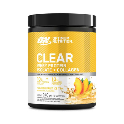 Optimum Nutrition Clear Whey Protein Isolate + Collagen (240g) (116,62 EUR/kg)