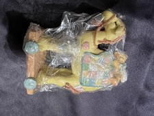 1993 Enesco Cherished Teddies Nativity Camel Pull Toy  904309 Priscilla Hillm