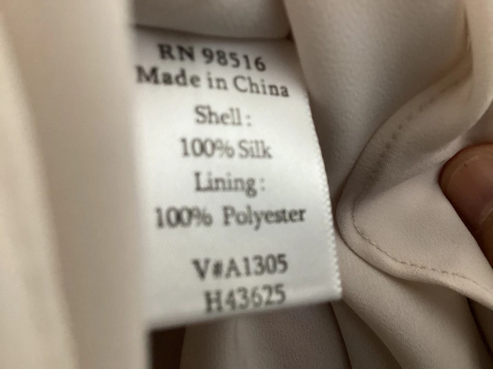 Coldwater Creek 100% Silk Floral A-line Dress Size 8 Women’s Midi Sundress - Image 3 of 4