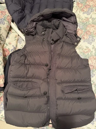 porsche design men's clothing L Vest Removable Hood. Rare Item In Good Condition video thumbnail