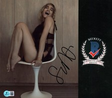 SOFIA BOUTELLA SIGNED 8X10 PHOTO BEAUTIFUL BAREFOOT BABE DANCER BECKETT BAS COA
