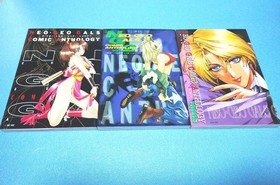 Complete set of 3 volumes Neo Geo Gals Comic Anthology Shinseisha Neo Geo Gals