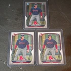 Roman Anthony 2023 1st Bowman Chrome  Rookie Card RC #BCP-71 - Red Sox + 2 paper