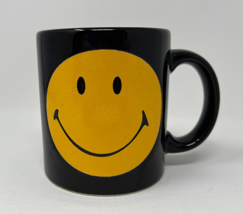 Waechtersbach GERMANY Coffee Mug SMILEY FROWNY Face VINTAGE Cup