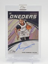 AUSAR THOMPSON 2024-25 PANINI ONE AND ONE ONEDERS AUTO /99 PISTONS Q5580