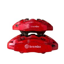 Kia Stinger Gti Genesis G70 Front Brembo Brake Calipers Red Oem