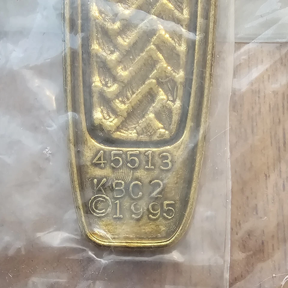 8 placas traseras Belwith 1995 tejido catamarán 5" latón perilla gabinete nuevo P7323-LP Foto 4 de 4