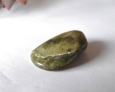 Jewelry Piece Stone Undrilled Vesuvianite Fidget Various Healing Idocras