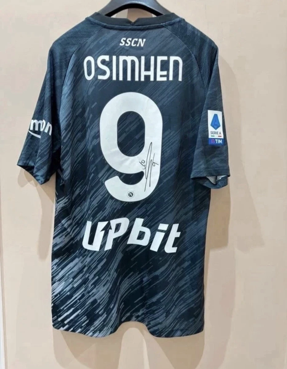 SSC Napoli Maglia Gara Third 21/22 Uomo – Ufficiale Giorgio Armani, Leggera E Confortevole In Poliestere-Elastan