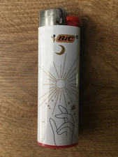 1 PC BIC Standard Regular Sized Lighter Premium Vinyl Wrapped Celestial