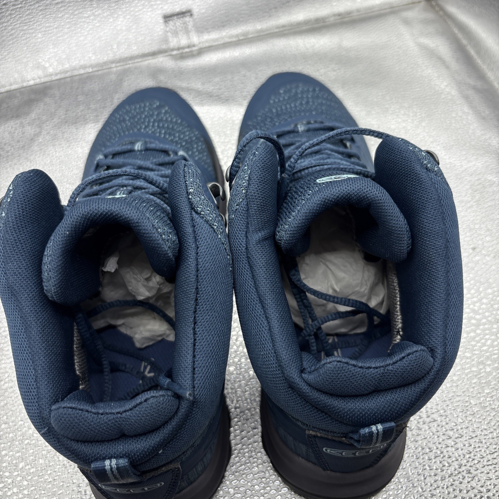 Stivali impermeabili Keen Terradora II KeenDry stivali da campeggio escursionismo blu da donna taglia 8 5