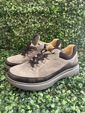 Samuel Hubbard Performance Walker Shoes Mens 9 Gray Suede Leather Walking Hiking