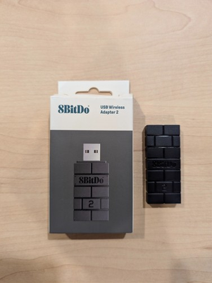 #ad 8BitDo Wireless Bluetooth USB Adapter 2 for Switch Steam Deck PC $12.97