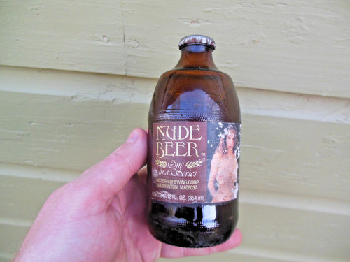 Vintage Nude Beer Bottle 12 oz Eastern Brewing Corp Hammonton New Jersey