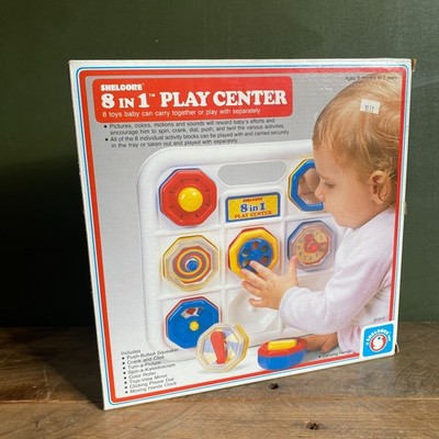 Vintage Shelcore 8 in 1 Spielcenter - Baby Spielzeug - 1988 - OVP