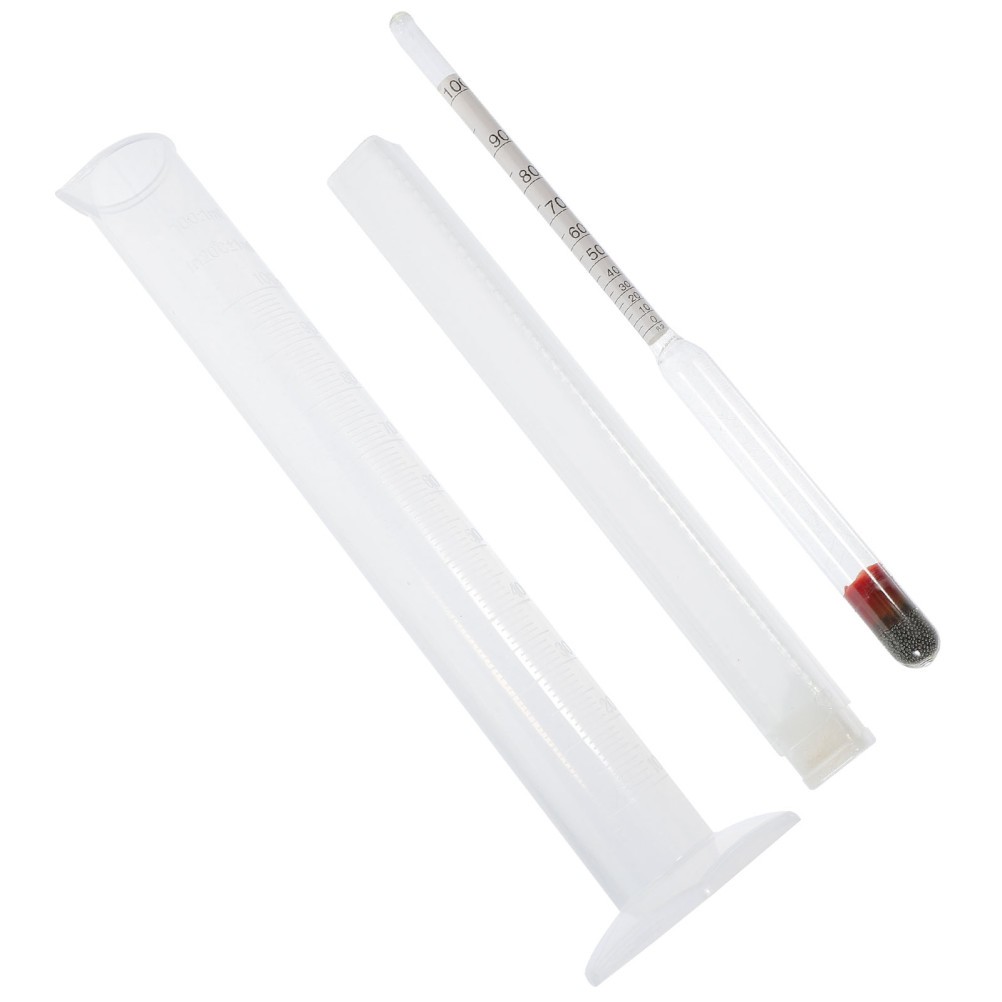 Reusable Alcohol Meter Hydrometer for Wine Brewing Home Fermentation Testing