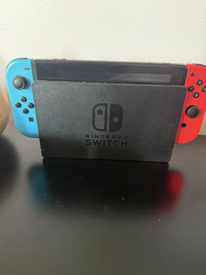 Nintendo Switch Red & Blue W/ Accessories (NEW) - Image 2 of 4