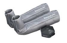 Therabody - RecoveryAir Pneumatic Compression System - Medium Set - Grey