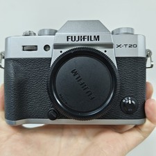 Fujifilm X-T20 XT20 Silver 24.3MP Mirrorless Digital Camera Body Only Silver