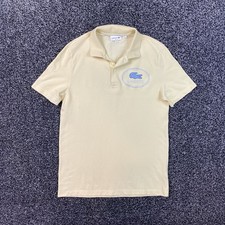 Lacoste Polo Shirt Mens XXL 100 Cotton Short Sleeve Big Crocodile Logo Slim Fit