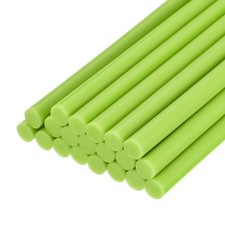 30pcs Mini Hot Glue Gun Sticks 4" x 0.28" for Glue Gun, Fruit Green 0.33 per stick