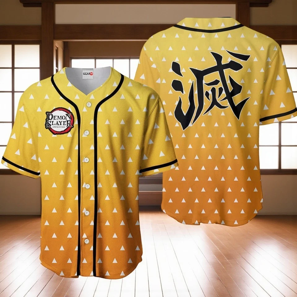 zenittsu Baseball Jersey Shirts For Anime Wibus