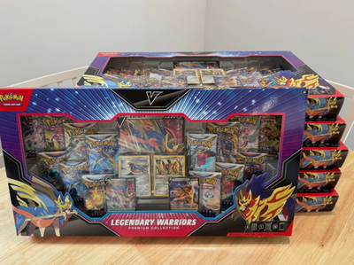 6 x Pokemon TCG Legendary Warriors Premium Collection - NEW Sealed Lot Set  Case | eBay