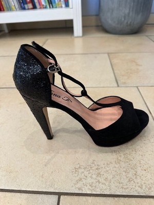 Italienische Damen Schuhe Gr. 39,5 VERO CUOIO Anna F.  (12,5 cm Absatz)