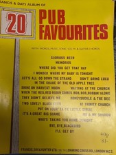 20 Pub Favourites Sheet Music 1967