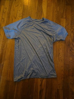 Italic Interval Short Sleeve Technical Tee Small Men Heather Gray
