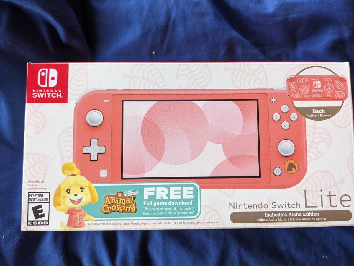 Nintendo Switch Lite HDH-001 Animal Crossing: New Horizons Bundle