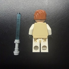 LEGO Star Wars Minifigure Obi Wan Kenobi With Lightsaber 7676