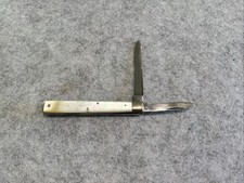 Vintage Cattaraugus Little Valley NY Mother Of Pearl 2 Blade Doctor’s Knife