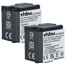 2x Akku für Garmin 010-01363-10 010-12256-01 361-00080-00 980mAh 3,8V