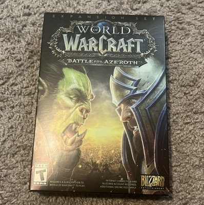 World of Warcraft: Battle for Azeroth Expansion Set - PC Game Codes USED