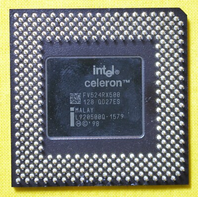 INTEL CELERON FV524RX500 QD27ES ES SAMPLE PROCESSOR RARE