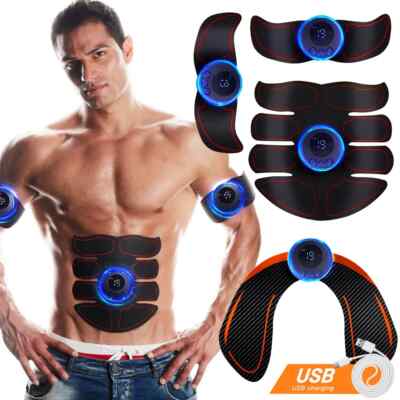 Muscle Abdominal Hip Trainer Weight Loss Fitness Shaping Electric Body Massager