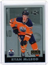 2020-21 O Pee Chee Platinum Ryan McLeod Retro Rookie RC- Edmonton Oilers