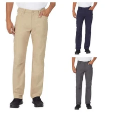 Eddie Bauer Men's Tech Pants in TAN , NAVY and GRAY select size.