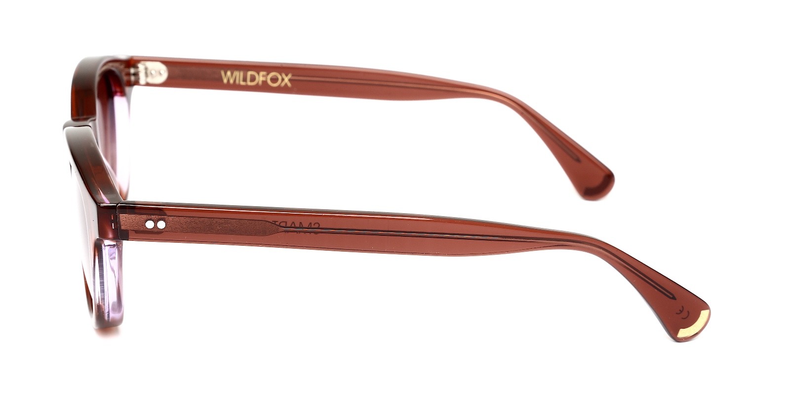 Wildfox Smart Fox Women's Brown Square Sunglasses R2169 image 2