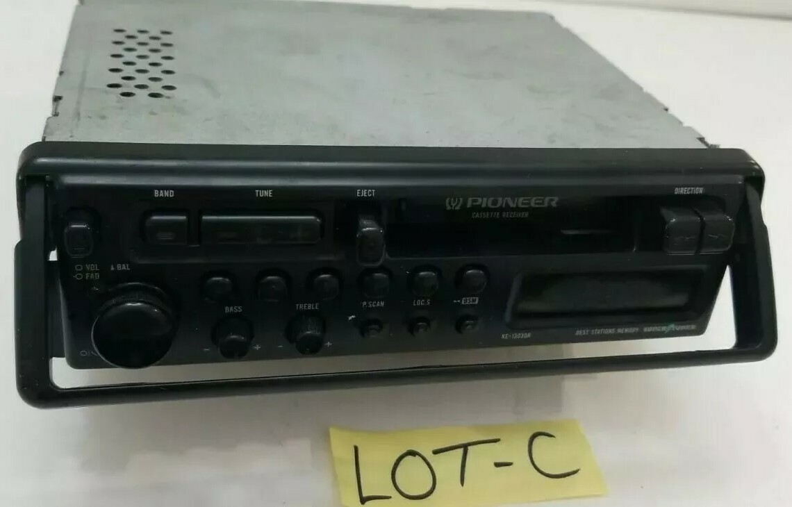Pioneer KE-1303QR vintage Benzie Box Cassette, untested parts or