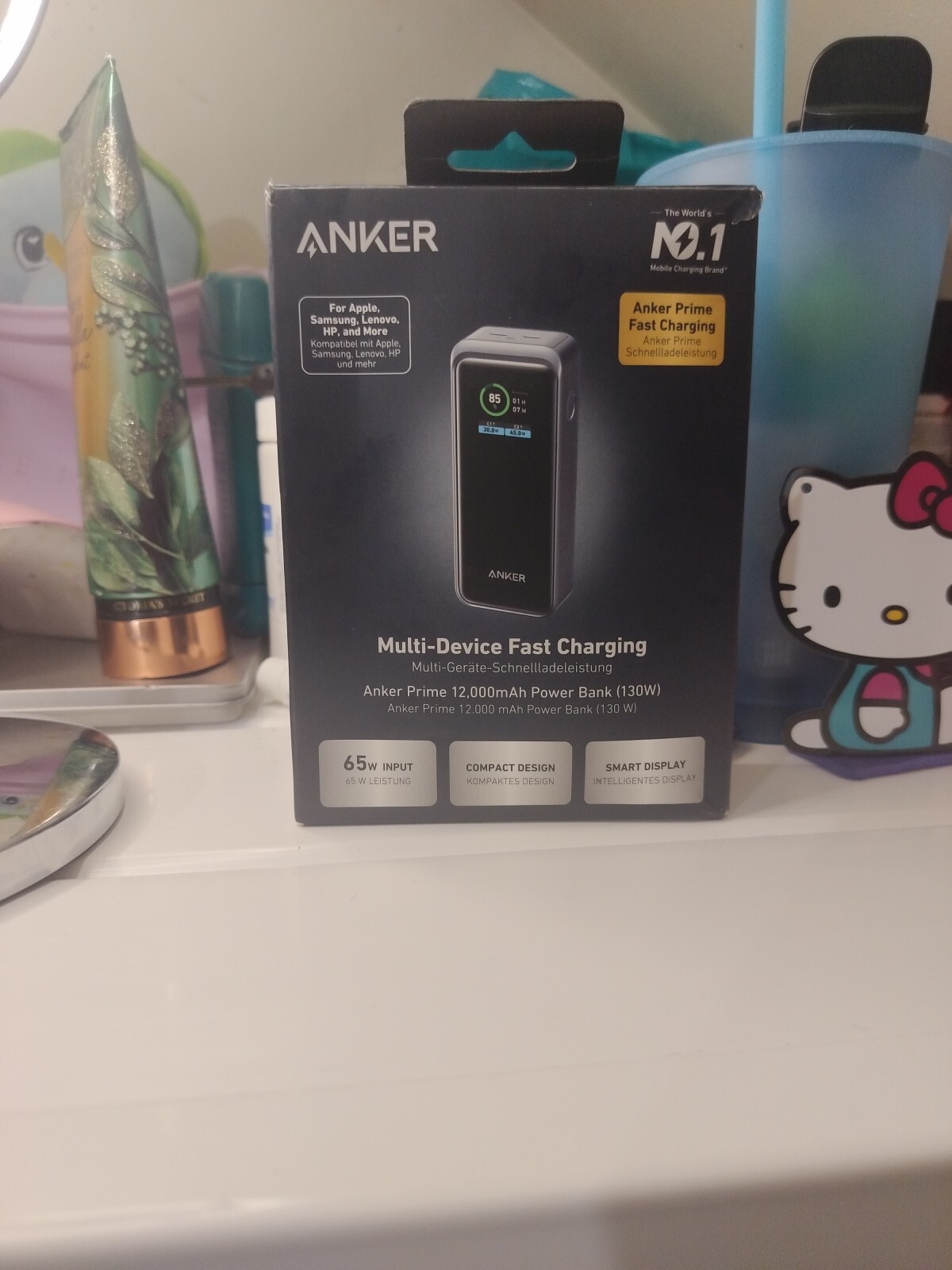 Portable Charger Power Bank - High Capacity Fast Charging External Battery Pack-image