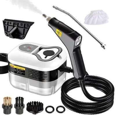 2500W Handheld Steam Cleaner High Pressure & Temperature 6-Levels Adjustable - image 1 of 4