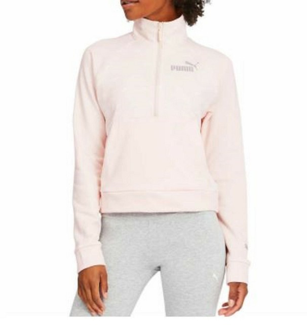 puma women's 1/2 zip pullover