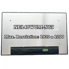 NE140WUM-N67 1920x1200 EDP IPS Slim 14.0 inch Laptop LCD Screen Panel Replacemen